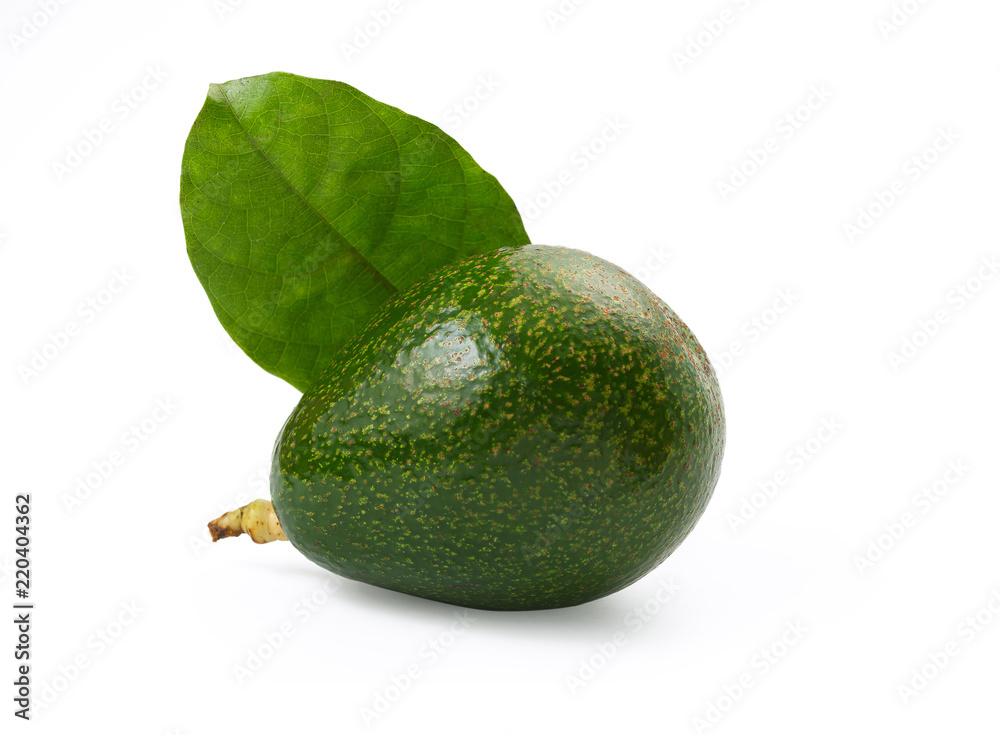 Fresh avocados isolated on white background. Fresh avocados isolated on white background.