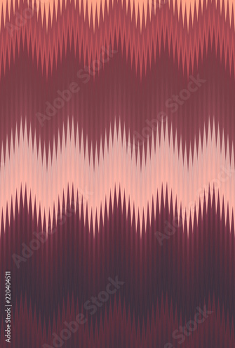 Chevron zigzag wave vintage...