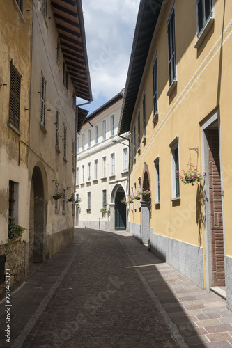Somma Lombardo, Varese, Italy: old street © Claudio Colombo