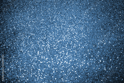 abstract shiny blue glitter texture