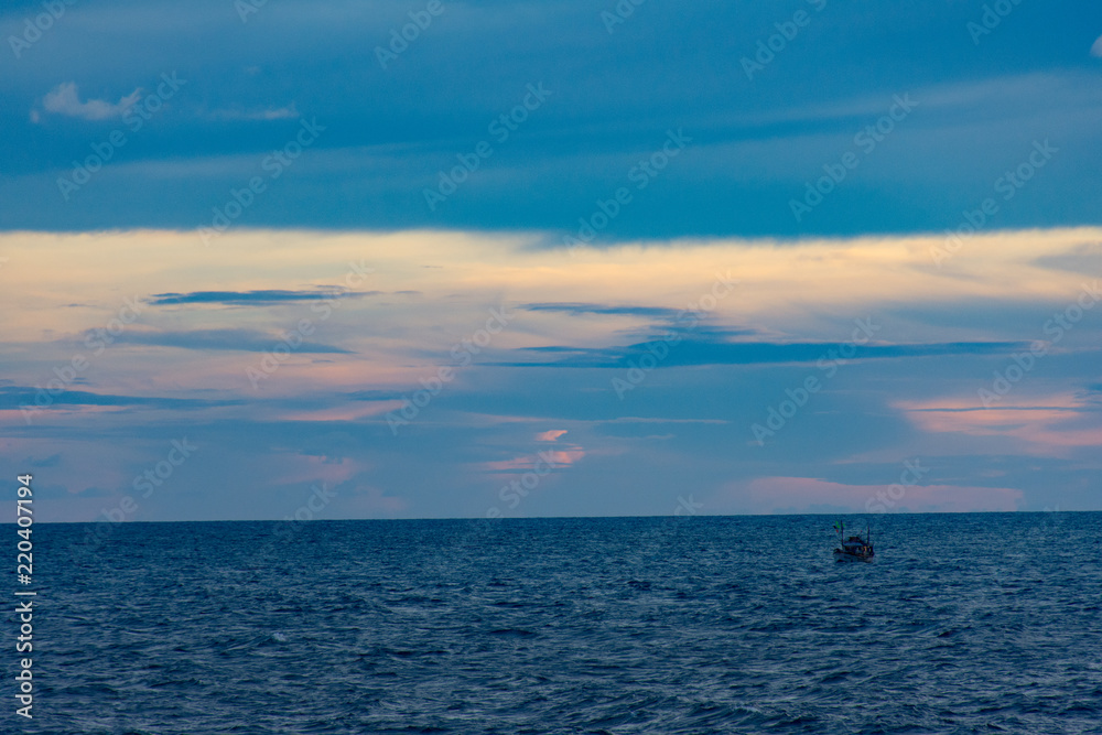 Fishing Boat on Sea Fishing Boat on Sea