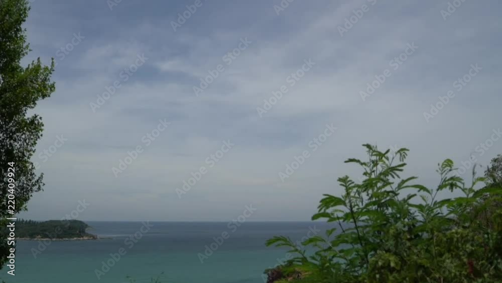 Time Lapse of clouds moving slow with boats moving on the water Time Lapse of clouds moving slow with boats moving on the water