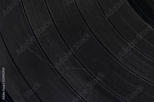 Old vinyl record surface scratched , vinyl record texture