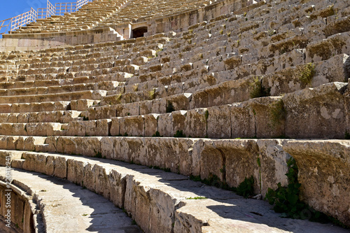 Roman Ruins of Jerash , Ancient Roman city of Gerasa of Antiquity , modern Jerash, Jordan