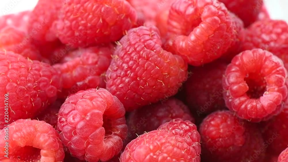Fresh and sweet raspberries background Fresh and sweet raspberries background