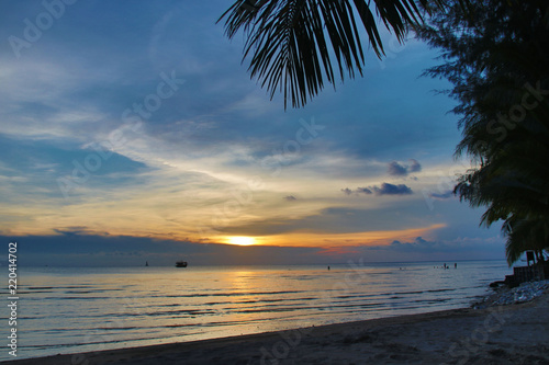 Sonnenuntergang in Thailand