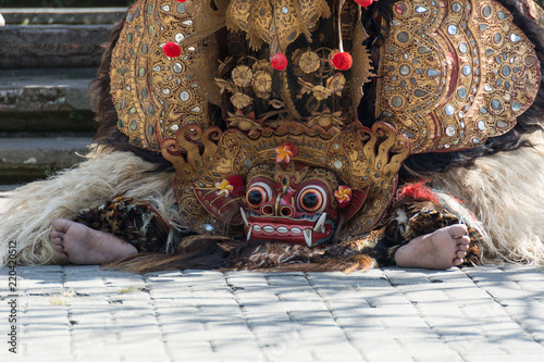 barong dance batubulan bali indonesia asia photo