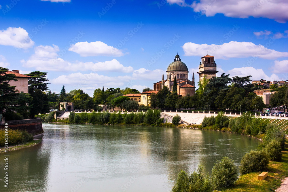 Obraz premium View of Verona, Veneto region, Italy.