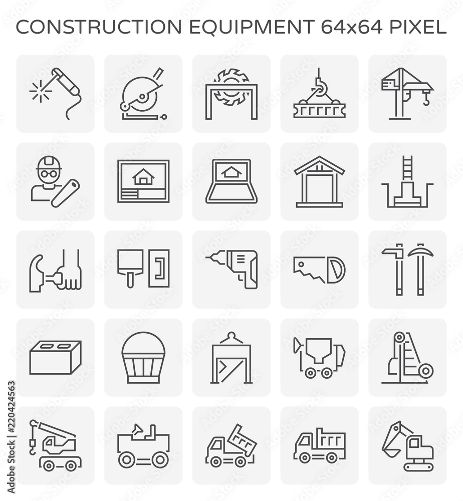construction equipment icon