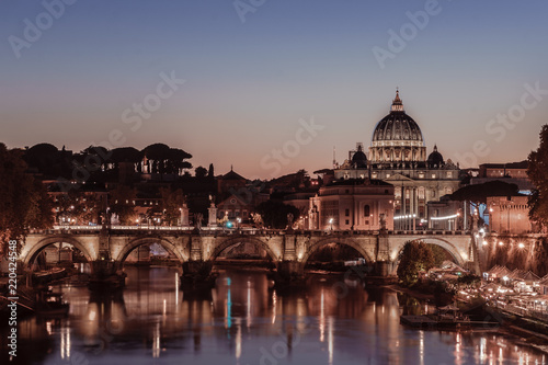 Rom - Vatikanstadt - Dämmerung © DavidJany