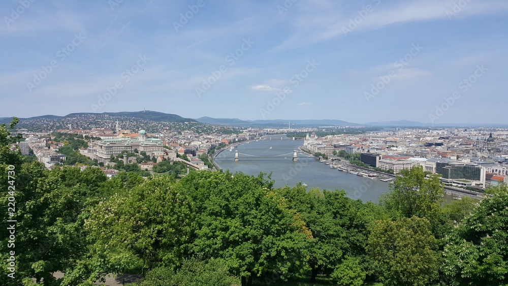 Widok na Budapeszt - Węgry