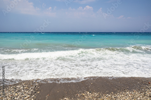 Blue Azur Greek Mediterranean Sea