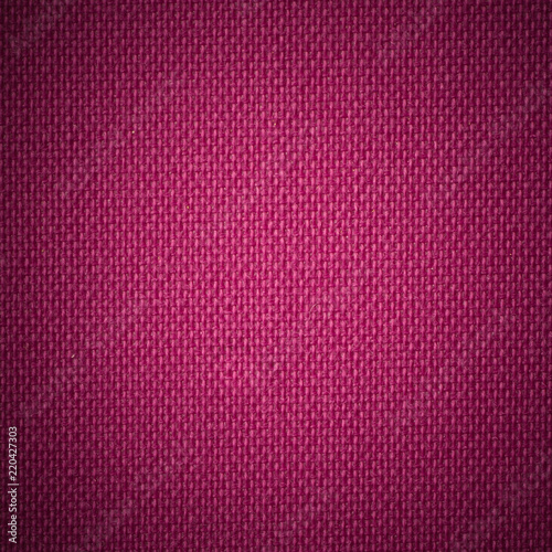 Red fabric background. 