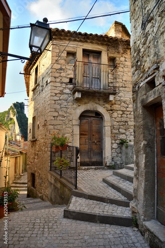 Pennadomo - Abruzzo - Italia. Vicolo