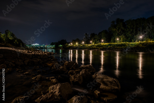 Salzburg at night photo