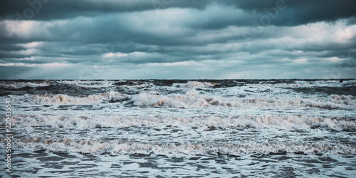 clouds over the ocean
