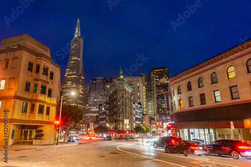 San Francisco downtown skyline