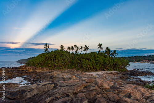 Island and Sunset