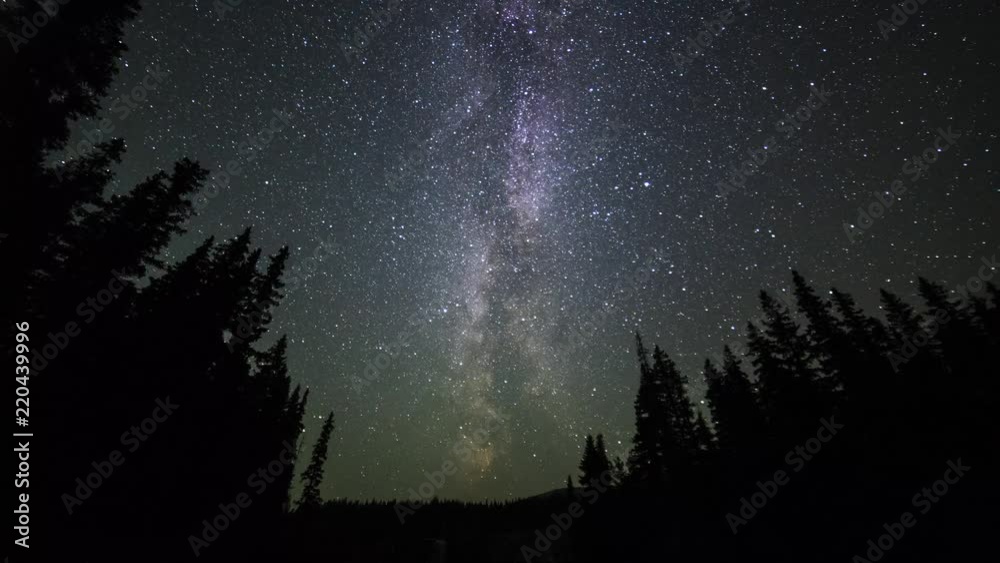 milky way timelapse milky way timelapse