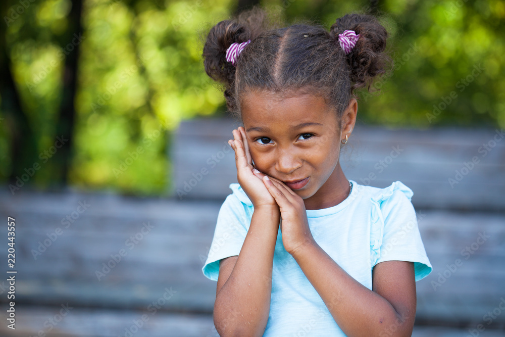 African American little girl