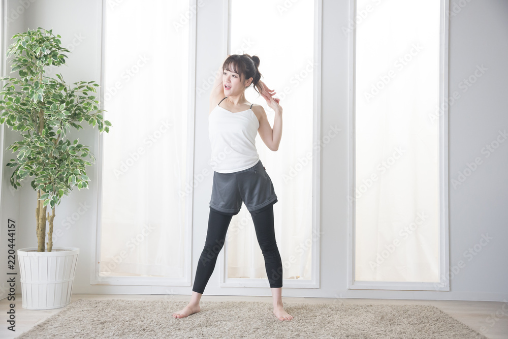フィットネス・女性 フィットネス・女性