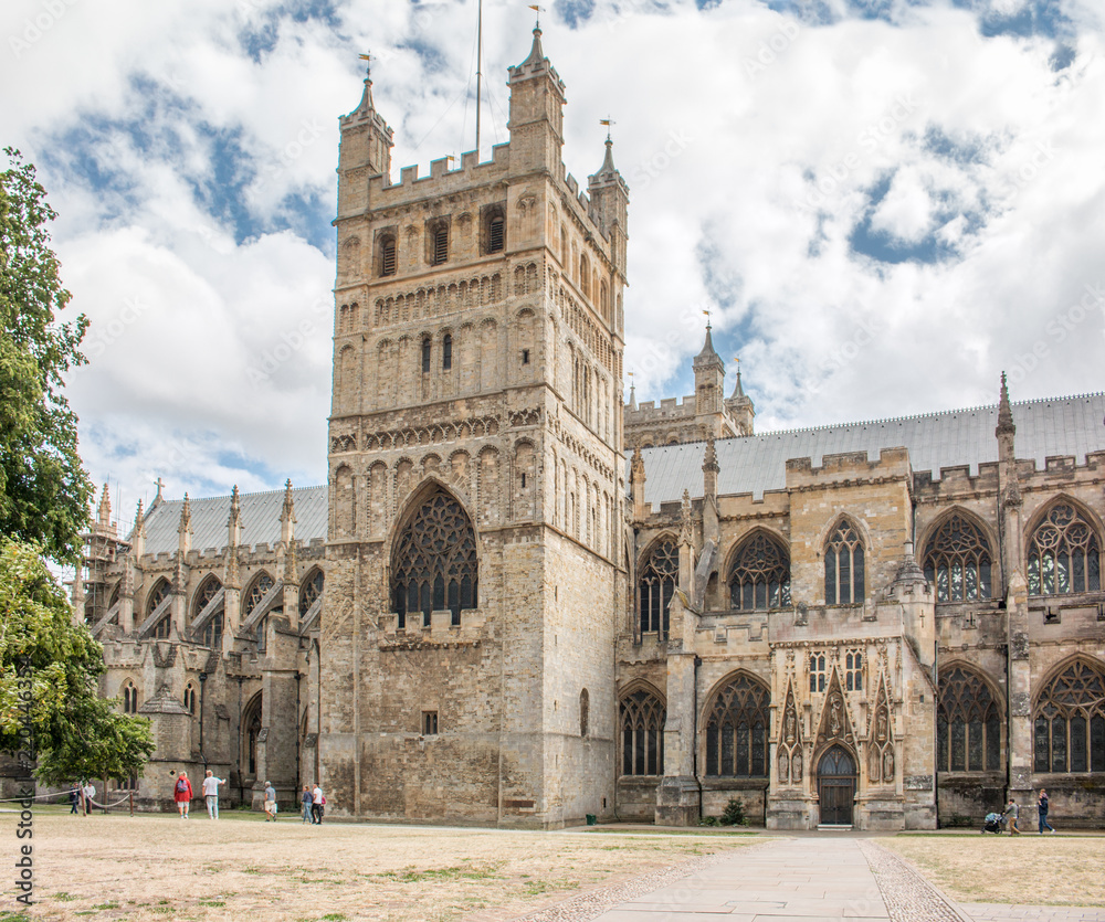 Exeter Cathedral City of Exeter Devon South England UK
