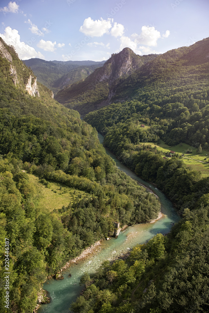 Tara River Canyon, Montenegro