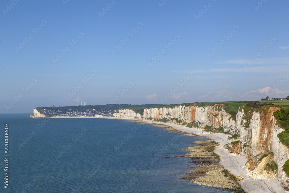 Küste bei Yport, Normandie, Bretagne