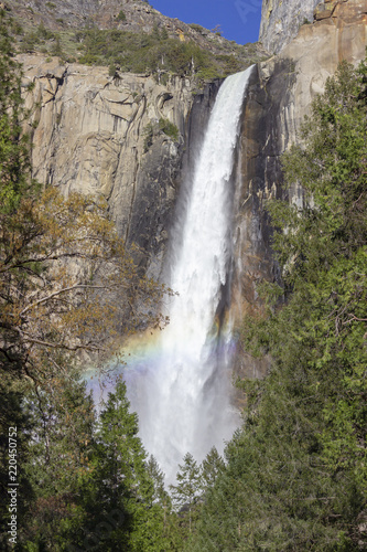 Bridalveil Falls in Yosemite