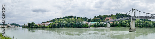 Panoramafoto Innsteg Passau photo