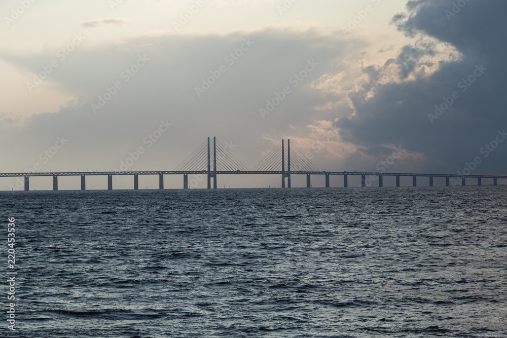 Öresund bridge, connection between Denmark ans Sweden Öresund bridge, connection between Denmark ans Sweden