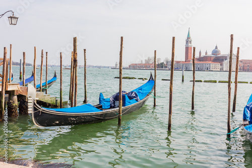 Venice gondola view