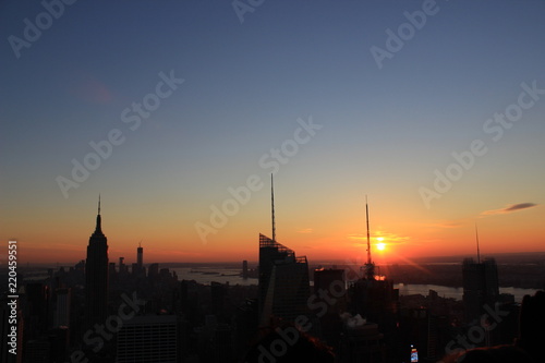 Sunset at New York 5