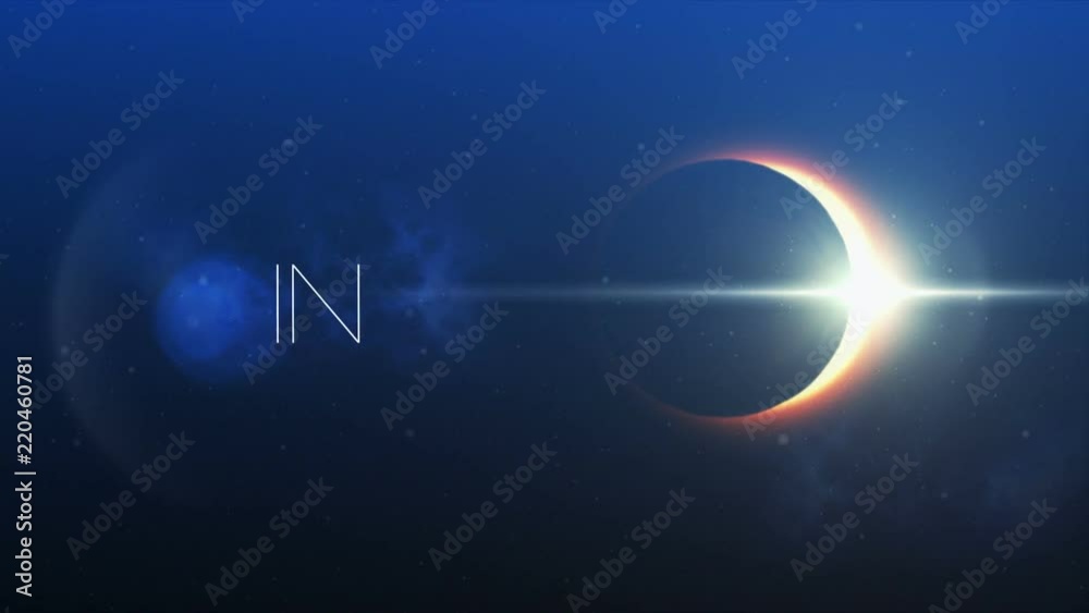 Phrase believe in yourself and solar eclipse