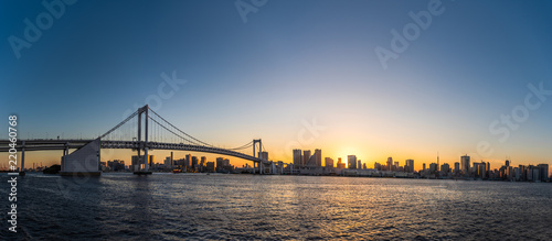 Photography Rainbow bridge Tokyo