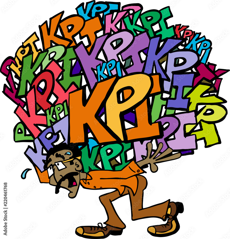 Naklejka premium KPI Raj