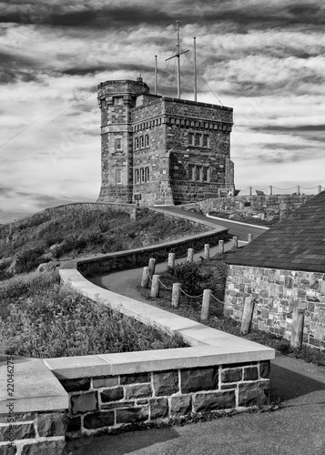 Historic Cabot Tower on Signal Hill in St. John's, Newfoundland and Labrador photo