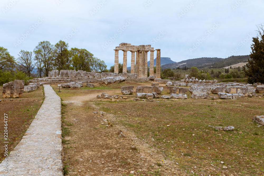 Nemea ancient site in Greece