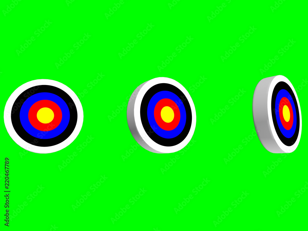 archery bullseye targets