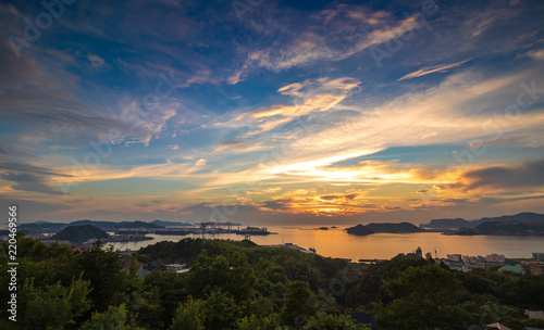 長崎の夕陽