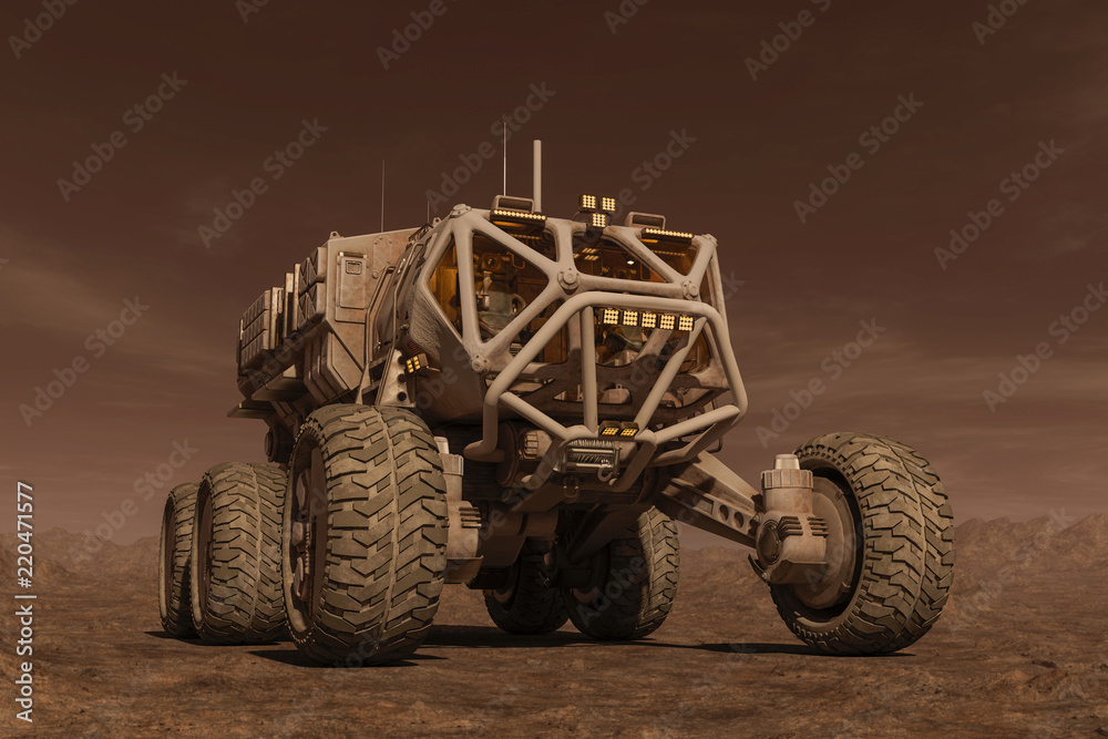 Obraz premium terrestrial force exploring