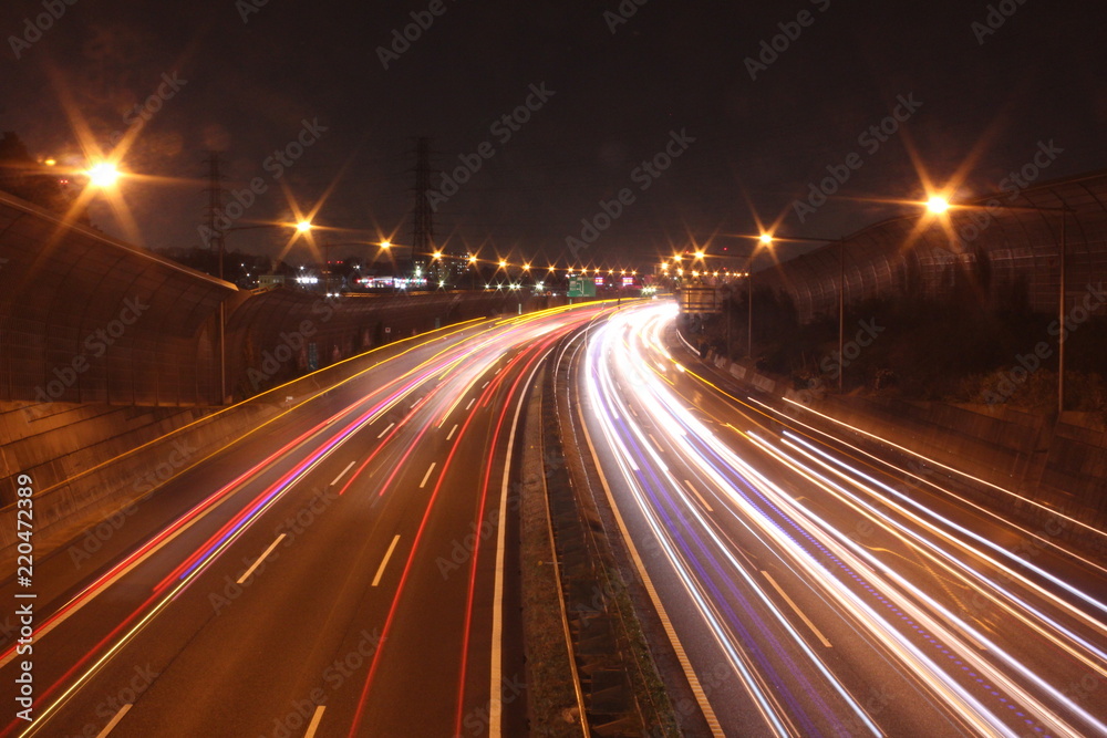 Night Highway 高速道路