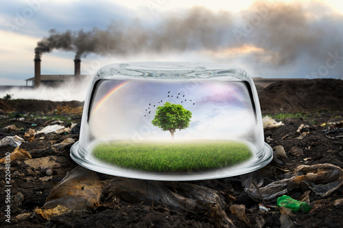 Environmental protection concept photo