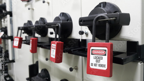 Lock out & Tag out , Lockout station,machine - specific lockout devices and lockout point