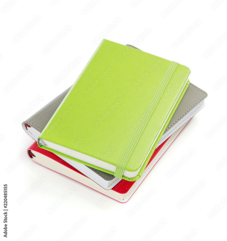 notebook at white background notebook at white background