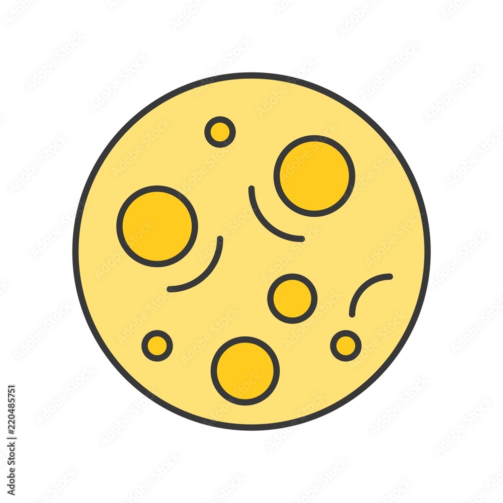 moon, halloween related icon, filled outline editable stroke moon, halloween related icon, filled outline editable stroke