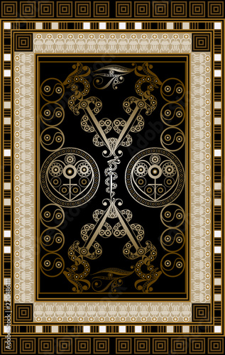 Graphical illustration of a Tarot card 2 © Alena