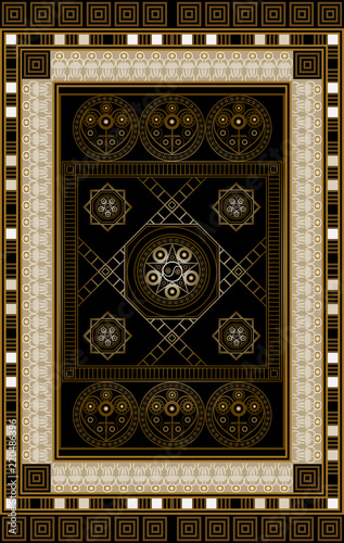 Graphical illustration of a Tarot card 4