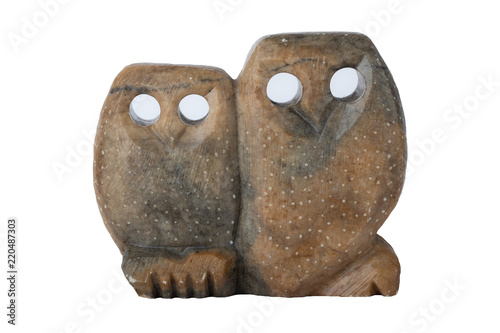 Принти на полотні Owls isolated