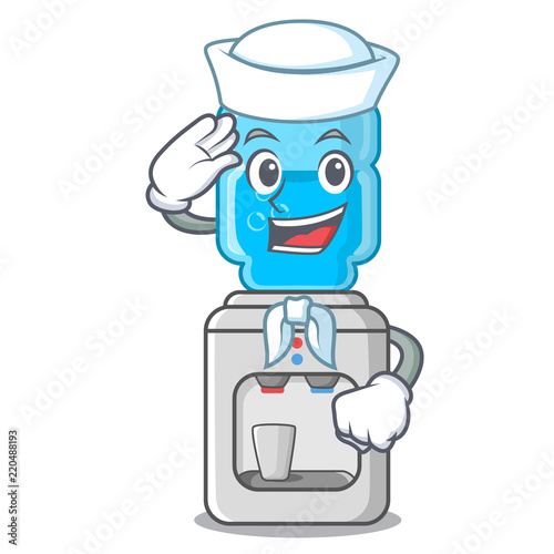 Sailor cartoon water cooler for office and home
